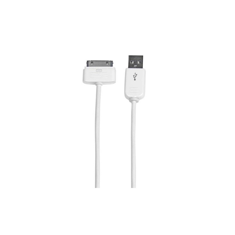 1m Apple® 30-pin Dock to USB Cable - Cables USB con Conector Dock para  iPhone, iPod, iPad