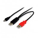 StarTech.com 1.8m USB Y A/mini-B