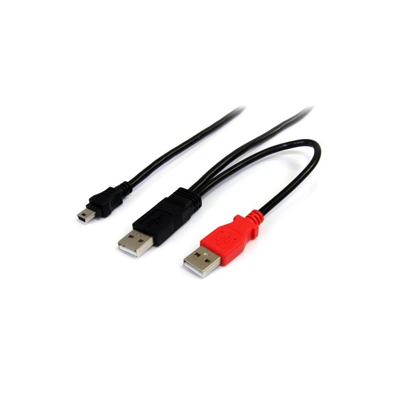 StarTech.com 1.8m USB Y A/mini-B