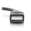 CablesToGo 1m USB 2.0 A Male to A Male Cable - Black