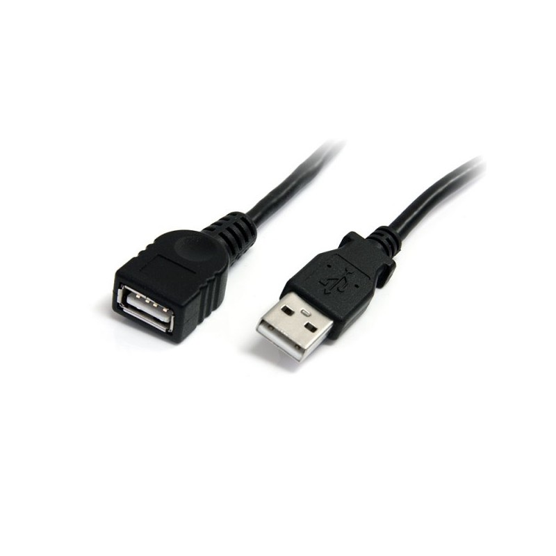 StarTech.com 6 ft Black USB 2.0 Extension Cable A to A - M/F