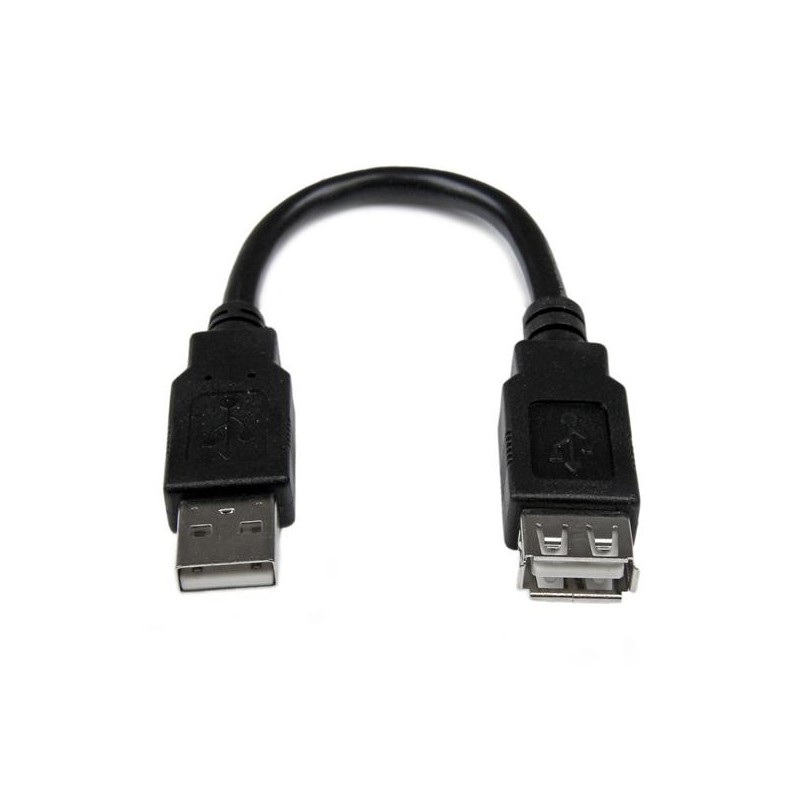 StarTech.com 6in USB 2.0 Extension Adapter Cable A to A - M/F