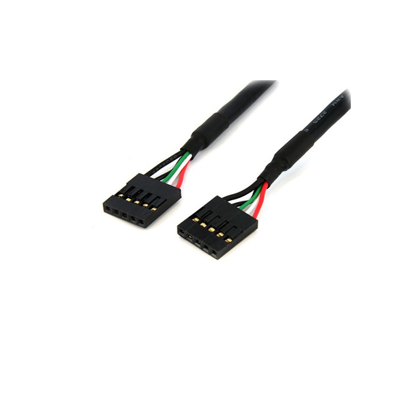 StarTech.com 18in Internal 5 pin USB IDC Motherboard Header Cable – F/F StarTech.com 18in Internal 5 pin USB IDC Motherboard Header Cable – F/F