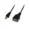 StarTech.com 1 ft Mini USB 2.0 Cable - USB A to Mini B F/M