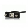 StarTech.com  USB 2.0 Panel Mount Cable B/B