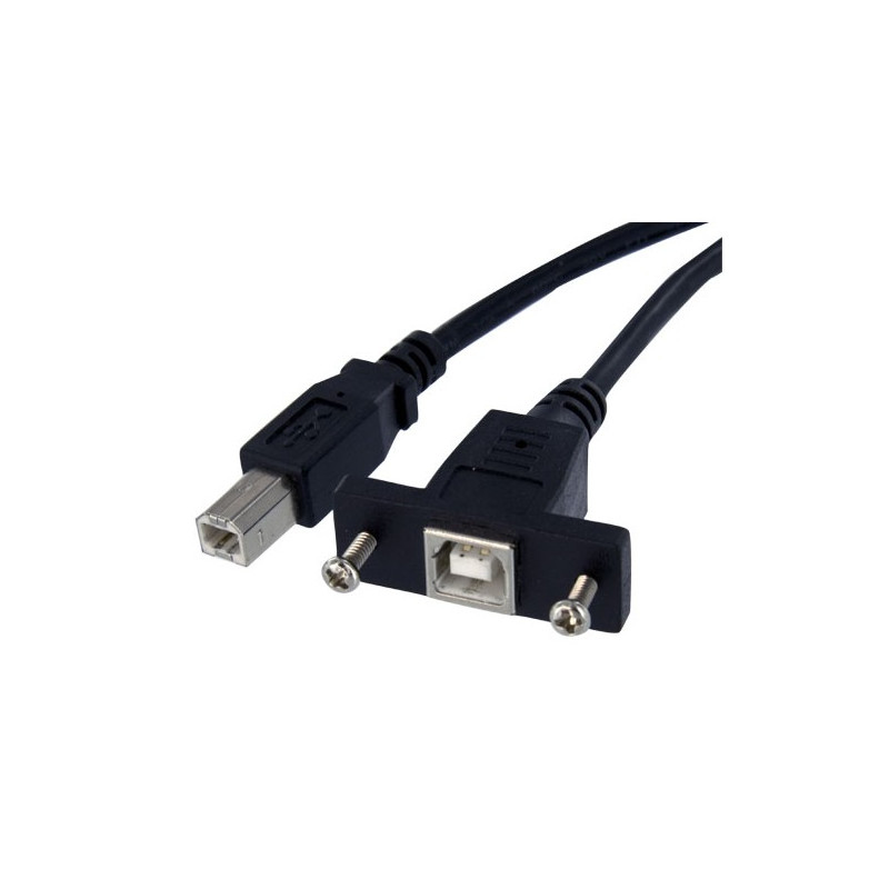 StarTech.com  USB 2.0 Panel Mount Cable B/B