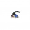 StarTech.com  6 ft 4-in-1 USB VGA Audio and Microphone KVM Switch Cable