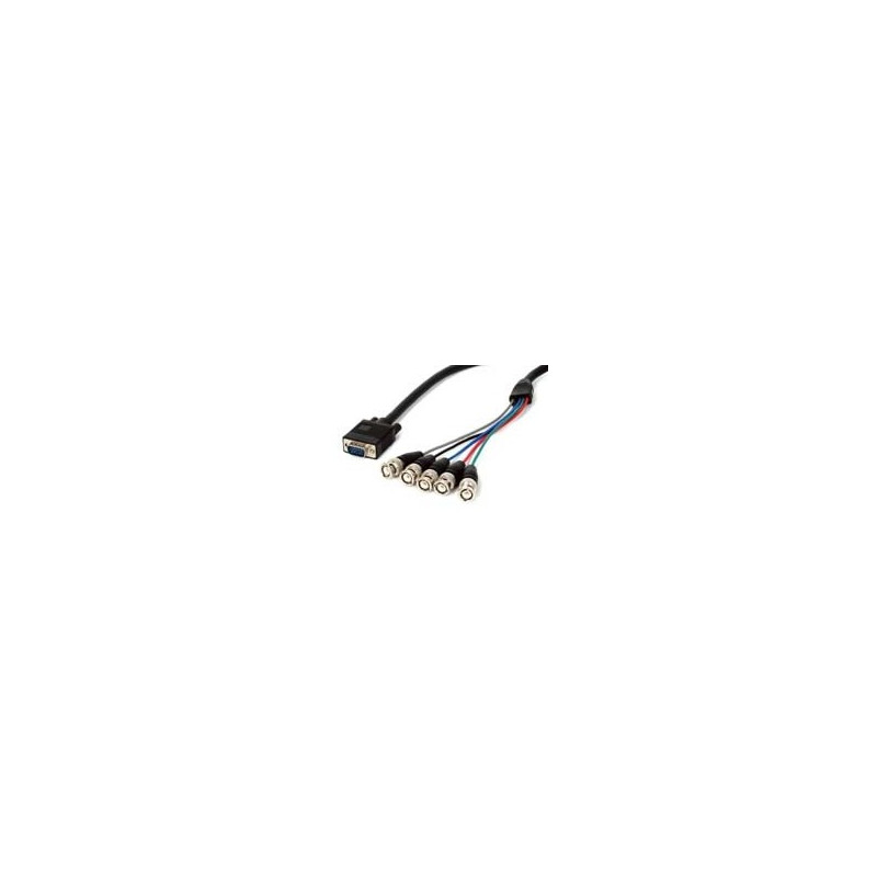 StarTech.com  6 ft. Coax SVGA Cable HDDB15M to 5 BNC Male