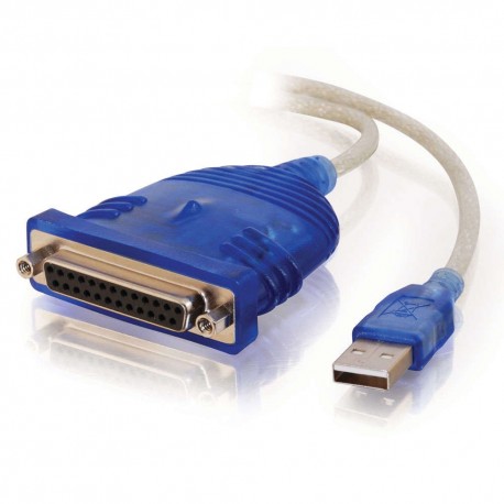 CablesToGo 2m USB to DB25 IEEE-1284 Parallel Printer Adapter Cable