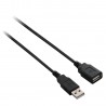 V7 V7 USB 2.0 Extension Cable  USB A to A (m/f) black 1,8m | V7 USB Cables