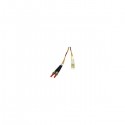 7m LC/ST LSZH Duplex 62.5/125 Multimode Fibre Patch Cable