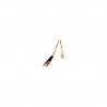 7m LC/ST LSZH Duplex 62.5/125 Multimode Fibre Patch Cable