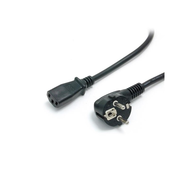 StarTech.com 6 ft 2 Prong European Power Cord for PC Computers