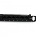 24 Port 0.5u Cat5e RJ45 Patch Panel