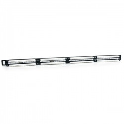 24 Port 0.5u Cat5e RJ45 Patch Panel