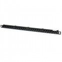 24 Port 0.5u Cat5e RJ45 Patch Panel