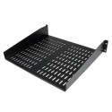 StarTech.com 2U 16in Universal Vented Rack Mount Cantilever Shelf