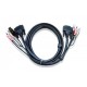 Aten 2L-7D03UD keyboard video mouse (KVM) cable