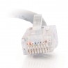 0.5m Cat5E 350 MHz Non-Booted RJ45 Patch Leads - Grey