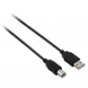V7 V7 USB 2.0 Cable USB A to B (m/m) black 3m