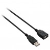 V7 V7 USB 2.0 Extension Cable USB A to A (m/f) black 3m