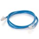 1m Cat5E 350 MHz Non-Booted RJ45 Patch Leads - Blue