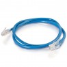 1m Cat5E 350 MHz Non-Booted RJ45 Patch Leads - Blue
