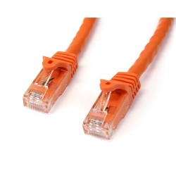 StarTech.com Cat6 Patch Cable with Snagless RJ45 Connectors - 3m, Orange | StarTech.com Network Cables