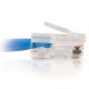 2m Cat5E 350 MHz Non-Booted RJ45 Patch Leads - Blue