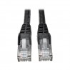 Tripp Lite Cat6 Gigabit Snagless Molded Patch Cable (RJ45 M/M) - Black, 6-ft. | Tripp Lite Network Cables