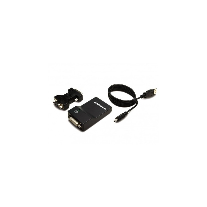 Lenovo USB 3.0 - DVI/VGA