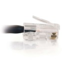1m Cat5E 350 MHz Non-Booted RJ45 Patch Leads - Black