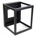 StarTech.com 12U 22in Depth Hinged Open Frame Wall Mount Server Rack