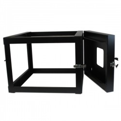 StarTech.com 6U 22in Depth Hinged Open Frame Wall Mount Server Rack