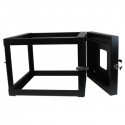 StarTech.com 6U 22in Depth Hinged Open Frame Wall Mount Server Rack