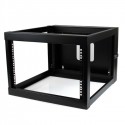 StarTech.com 6U 22in Depth Hinged Open Frame Wall Mount Server Rack