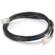 15m Cat5E 350 MHz Non-Booted RJ45 Patch Leads - Black