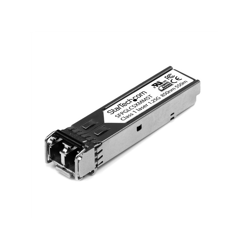 StarTech SFPGLCSXMMST Multimode Gigabit Fiber SFP Transceiver Module - LC