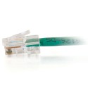 0.5m Cat5E 350 MHz Non-Booted RJ45 Patch Leads - Green