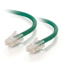 C2G 0.5m Cat5e Non-Booted Unshielded (UTP) Network Patch Cable - Green
