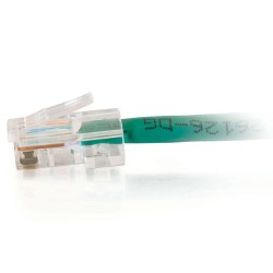 1m Cat5E 350 MHz Non-Booted RJ45 Patch Leads - Green