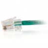 2m Cat5E 350 MHz Non-Booted RJ45 Patch Leads - Green