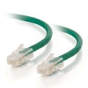 2m Cat5E 350 MHz Non-Booted RJ45 Patch Leads - Green