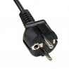 StarTech.com 2m 3 Prong Laptop Power Cord &ndash; Schuko CEE7 to C5 Clover Leaf Power Cable Lead