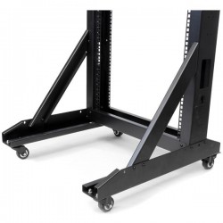StarTech.com 2-Post Server Rack with Casters - 42U | StarTech.com Branded Racks