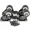 StarTech.com 2-Post Server Rack with Casters - 42U | StarTech.com Branded Racks