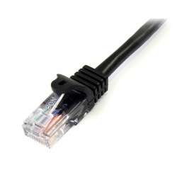 StarTech.com Cat5e Patch Cable with Snagless RJ45 Connectors - 5 m, Black | StarTech.com Network Cables