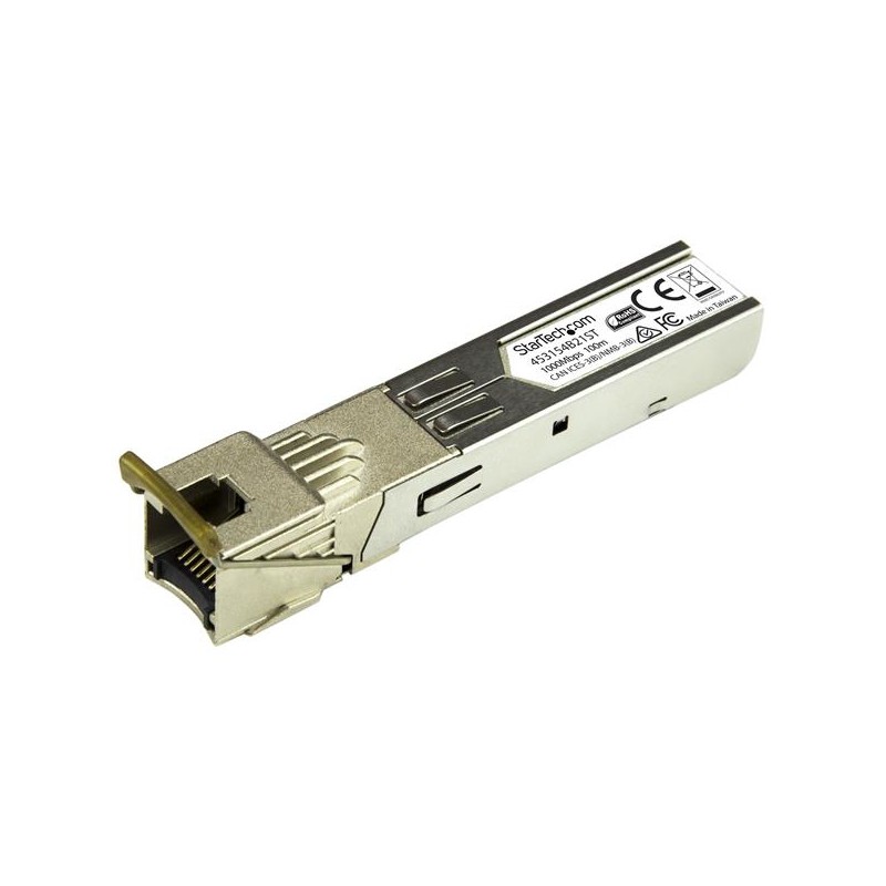 StarTech.com Gigabit Copper RJ45 SFP Transceiver Module - HP 453154-B21 Compatible
