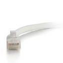 C2G 0.3m Cat5e Booted Unshielded (UTP) Network Patch Cable - White