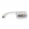 C2G USB-C to DVI-D Video Adapter Converter - White | C2G Cable Interface/Gender Adapters